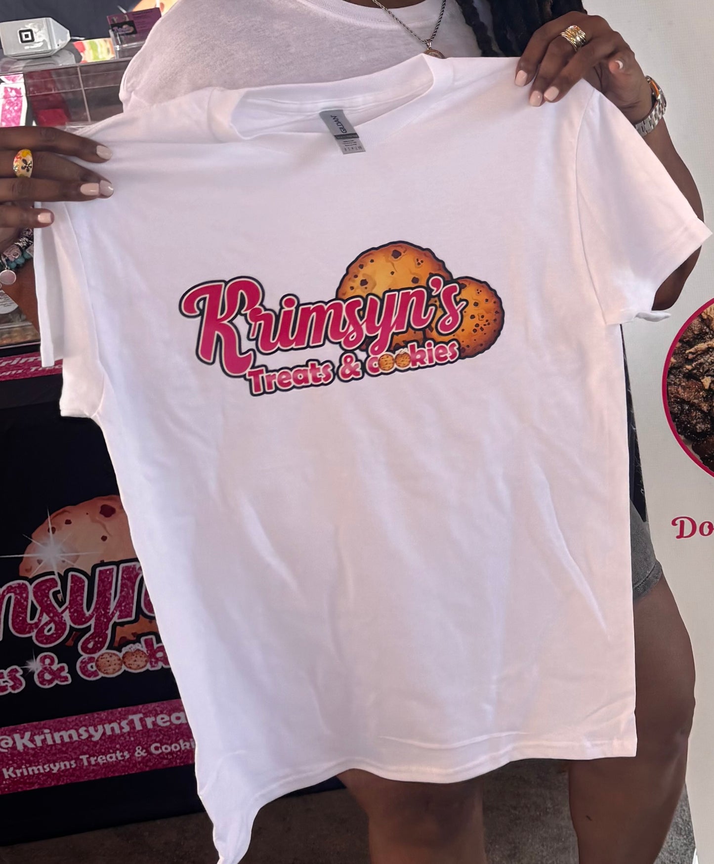 Krimsyn's Treats Logo T-Shirt