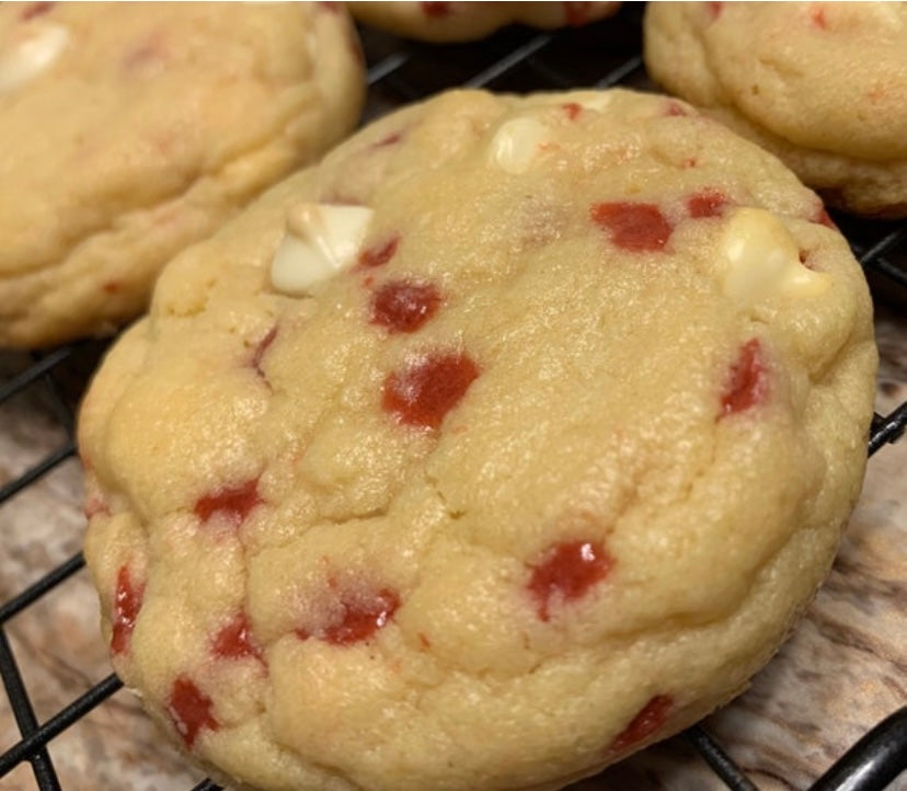 Raspberry Cream Cheese Cookies