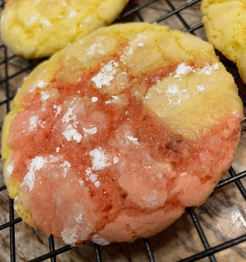 Strawberry & Lemon Cookie